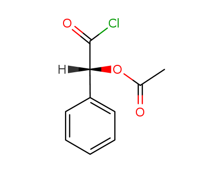Benzeneacetylchloride, a-(acetyloxy)-, (aR)-