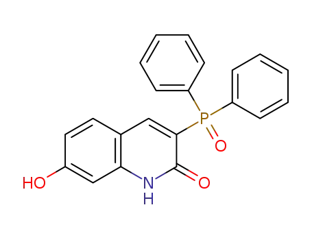 3-(diphenylphosphoryl)-7-hydroxyquinolin-2(1H)-one
