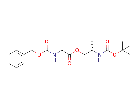 (2S)-2-((tert-butoxycarbonyl)amino)propyl N-((benzyloxy)carbonyl)glycinate
