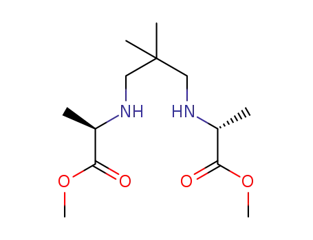 dimethyl 2,2'-((2,2-dimethylpropane-1,3-diyl)bis(azanediyl))(2R,2'R)-dipropionate