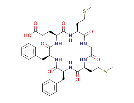 cyclo-[L-Met-Gly-L-Met-L-Phe-L-Phe-L-Glu]