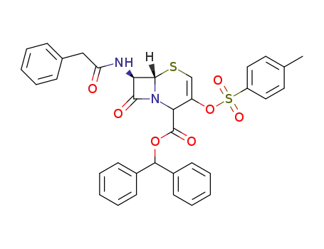 7β-phenylacetamido-3-(4-methylbenzenesulfonyloxy)-3-dimethylcephem-4-carboxylic acid