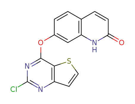 7-(2-chlorothieno[3,2-d]pyrimidin-4-yloxy)quinolin-2(1H)-one