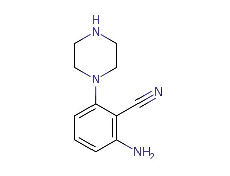 2-amino-6-(piperazin-1-yl)benzonitrile