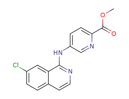 methyl 5-((7-chloroisoquinolin-1-yl)amino)picolinate