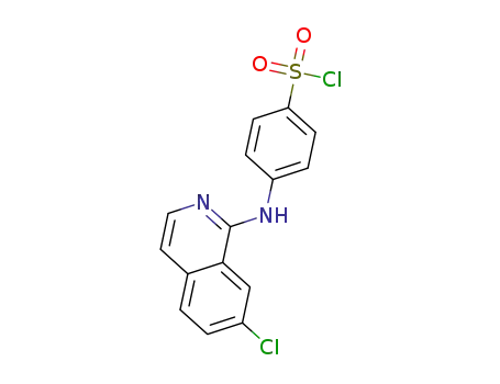 4-((7-chloroisoquinolin-1-yl)amino)benzenesulfonyl chloride