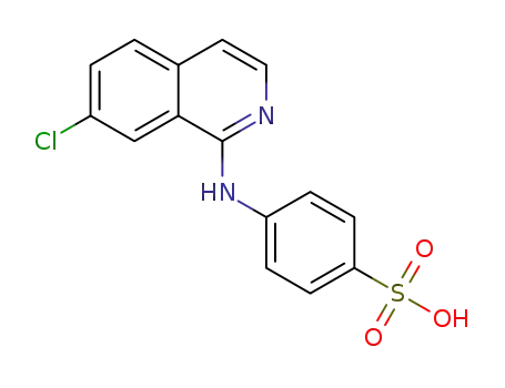 4-(7-chloroisoquinolin-1-ylamino)benzenesulfonic acid