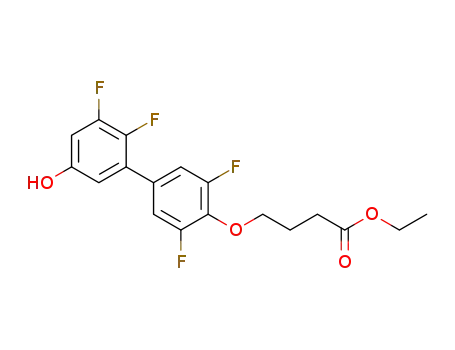 ethyl 4-((2',3,3',5-tetrafluoro-5'-hydroxy-[1,1'-biphenyl]-4-yl)oxy)butanoate