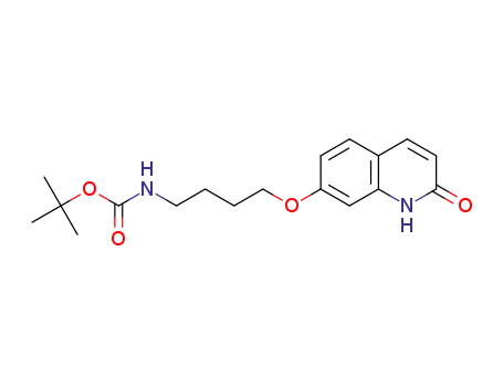tert-butyl (4-((2-oxo-1,2-dihydroquinolin-7-yl)oxy)butyl)carbamate
