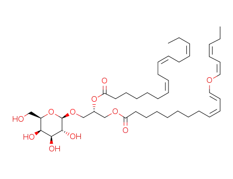 1-O-(ω5Z)-etherolenoyl-2-O-(7Z,10Z,13Z)-hexadecatrienoyl-3-O-β-D-galactopyranosyl-sn-glycerol