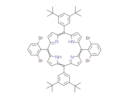 5,15-bis(2,6-dibromophenyl)-10,20-bis[3,5-di(tert-butyl)phenyl]porphyrin