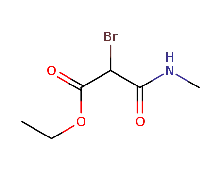 ethyl 2-bromo-3-(methylamino)-3-oxopropanoate