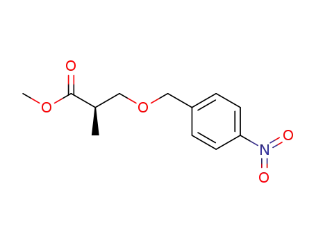 methyl (2R)-3-[(4-nitrobenzyl)oxy]-2-methylpropionate