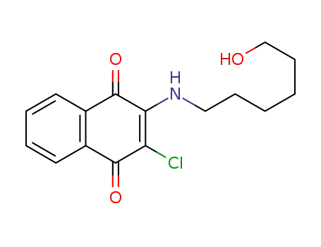 2-(6-aminohexyl-1-ol)-3-chloro-1,4-naphthoquinone