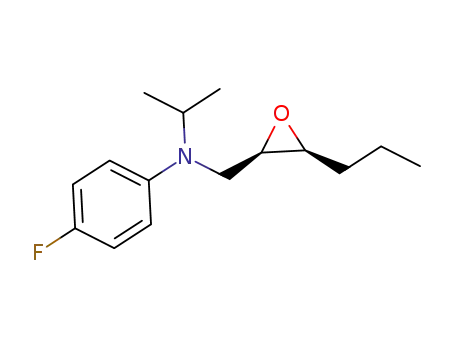 4-fluoro-N-isopropyl-N-(((2R,3S)-3-propyloxirane-2-yl)methyl)aniline