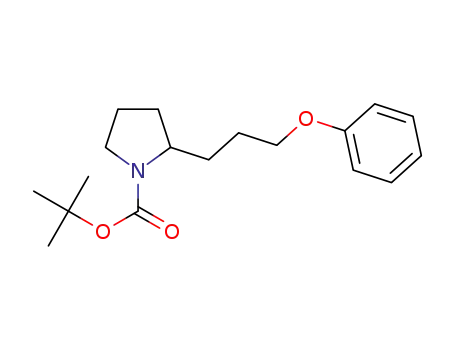 tert-butyl 2-(3-phenoxypropyl)pyrrolidine-1-carboxylate