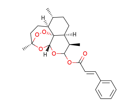 (3R,5aS,6R,8aS,9R,12R,12aR)-3,6,9-trimethyldecahydro-12H-3,12-epoxy[1,2]dioxepino[4,3-i]isochromen-10-yl cinnamate