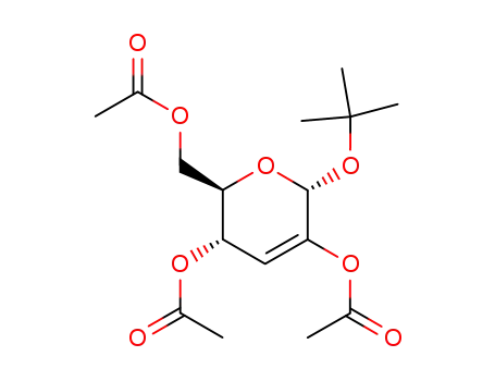 tert-butyl 2,4,6-tri-O-acetyl-3-deoxy-α-D-erythro-hex-2-enopyranoside