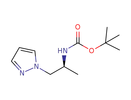 (S)-(1-(1H-pyrazol-1-yl)propyl-2-yl)amino tert-butyl ester
