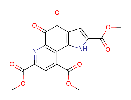 4,5-DIOXO-4,5-DIHYDRO-1H-PYRROL[2,3-F]QUINOLINE-2,7,9-TRICARBOXYLIC ACID TRIMETHYL ESTER