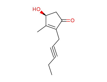 (S)-4-hydroxy-3-methyl-2-(pent-2-yn-1-yl)cyclopent-2-en-1-one