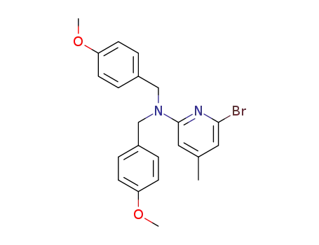 6-bromo-N,N-bis[(4-methoxyphenyl)methyl]-4-methylpyridin-2-amine