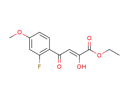 ethyl (Z)-4-(2-fluoro-4-methoxyphenyl)-2-hydroxy-4-oxobut-2-enoate