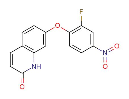 7-(2-fluoro-4-nitrophenoxy)quinolin-2(1H)-one