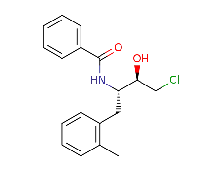 N-((2S,3R)-4-chloro-3-hydroxy-1-(o-tolyl)butan-2-yl)benzamide
