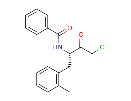 (S)-N-(4-chloro-3-oxo-1-(o-tolyl)butan-2-yl)benzamide