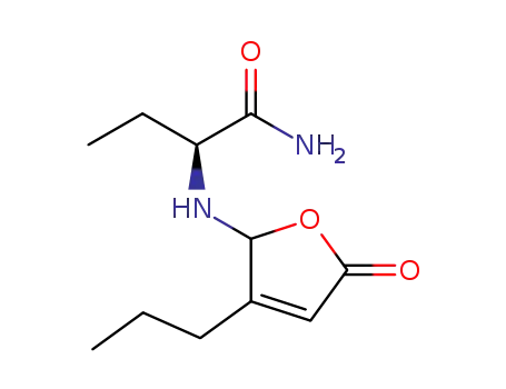 (2S)-2-((5-oxyl-3-propyl-2,5-dihydrofuran-2-yl)amino)butanamide