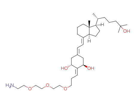 (E)-1α,25-dihydroxy-2-(1′-amino-3′,6′,9′-trioxadodecan-12′-ylidene)-19-norvitamin D3