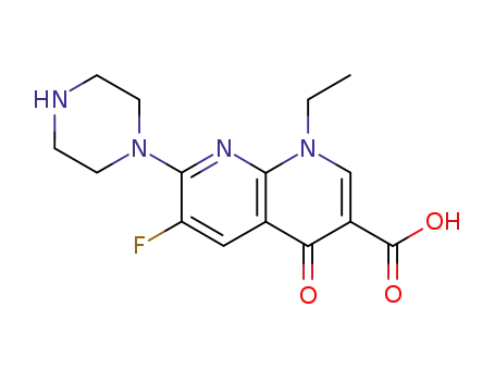 Molecular Structure of 74011-58-8 (Enoxacin)