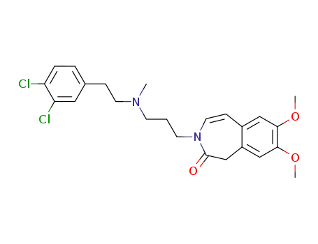 3-(3-{[2-(3,4-Dichloro-phenyl)-ethyl]-methyl-amino}-propyl)-7,8-dimethoxy-1,3-dihydro-benzo[d]azepin-2-one