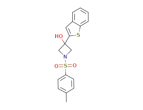 3-(benzo[b]thiophen-2-yl)-1-tosylazetidin-3-ol
