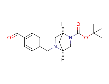tert-butyl (1S,4S)-5-(4-formylbenzyl)-2,5-diazabicyclo[2.2.1]heptane-2-carboxylate