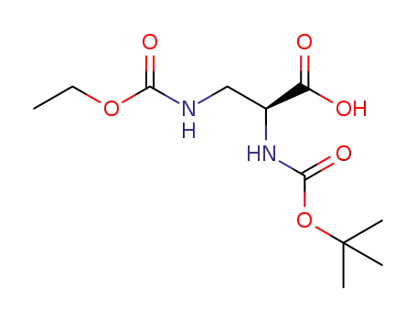 3-(ethoxycarbonyl)amino-N-Boc-L-alanine