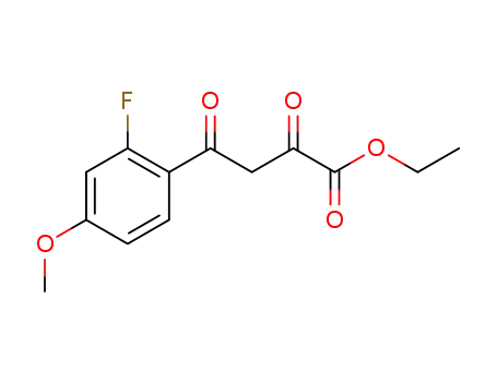 ethyl 4-(2-fluoro-4-methoxyphenyl)-2,4-dioxobutanoate
