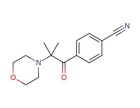 4-(2-methyl-2-morpholinopropanoyl)benzonitrile