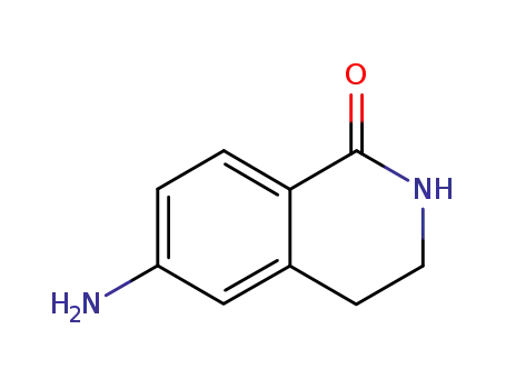 Molecular Structure of 22246-00-0 (6-AMINO-3,4-DIHYDRO-2H-ISOQUINOLIN-1-ONE)