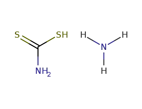 Molecular Structure of 513-74-6 (Ammonium dithiocarbamate)