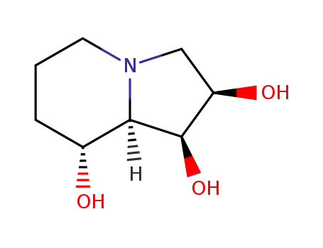 Molecular Structure of 72741-87-8 (SWAINSONINE)