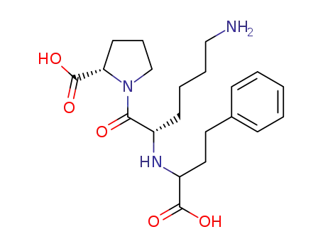 (S)-1-[N2-(1-carboxy-3-phenylpropyl]-L-lysyl]-L-proline
