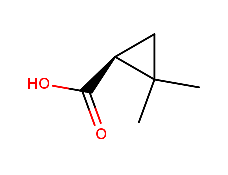 Cyclopropanecarboxylicacid, 2,2-dimethyl-, (1S)-(14590-53-5)
