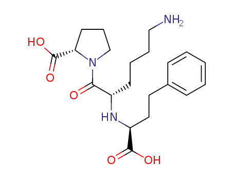 Molecular Structure of 76547-98-3 (Lisinopril)