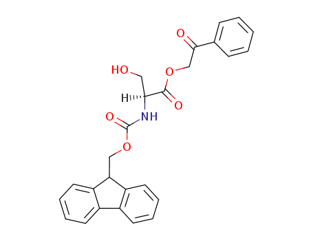 N-(9-Fluorenylmethoxycarbonyl)-L-serine phenacyl ester