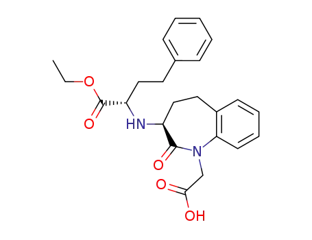 Molecular Structure of 86541-75-5 (Benazepril)