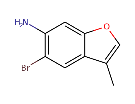 6-amino-5-brom-3-methylbenzofuran