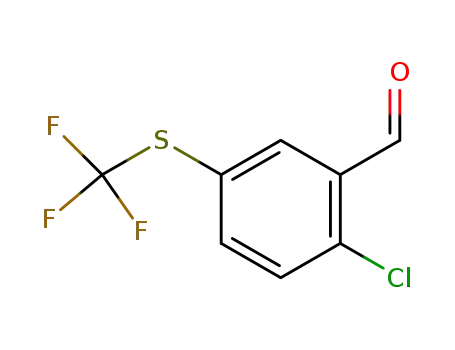 2-Chloro-5-(trifluoromethylthio)benzaldehyde