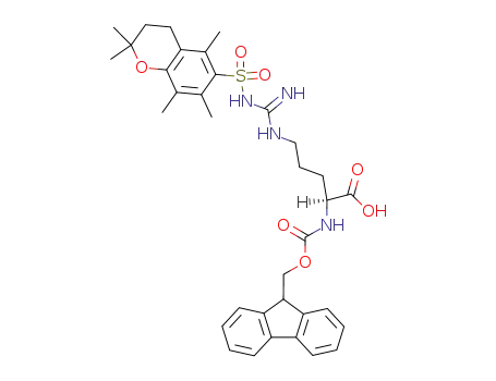 N5-[[[(3,4-Dihydro-2,2,5,7,8-pentamethyl-2H-1-benzopyran-6-yl)sulfonyl]amino]iminomethyl]-N2-[(9H-fluoren-9-ylmethoxy)carbonyl]-L-ornithine